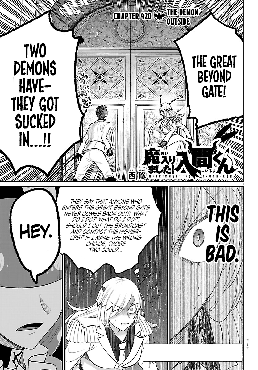 Welcome to Demon School! Iruma-kun, Chapter 420 image 01